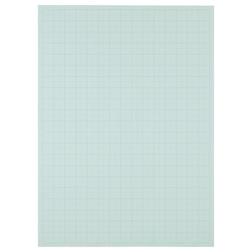 TANOSEE 模造紙(プルタイプ) 本体 788×1085mm 50mm方眼 ブルー 20枚/箱（ご注文単位1箱）【直送品】