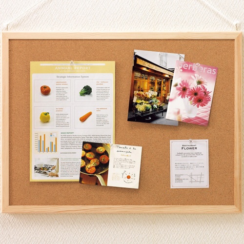 TANOSEE 両面コルクボード LLサイズ W1200×H900×D20mm 1枚（ご注文単位1枚）【直送品】