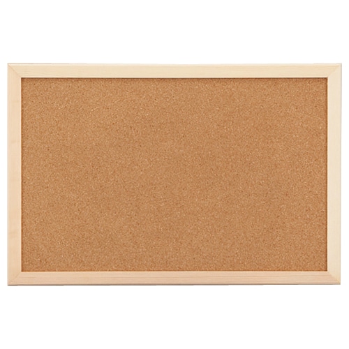 TANOSEE 両面コルクボード Sサイズ W450×H300×D15mm 1枚（ご注文単位1枚）【直送品】