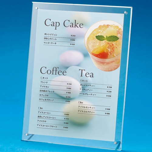 アートプリントジャパン アクリルフレーム B6 30736664 1個（ご注文単位1個）【直送品】