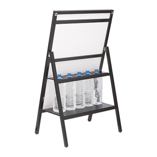 アスカ 転倒防止ポスタースタンド B2 WPS-B2 1台(ご注文単位1台)【直送品】