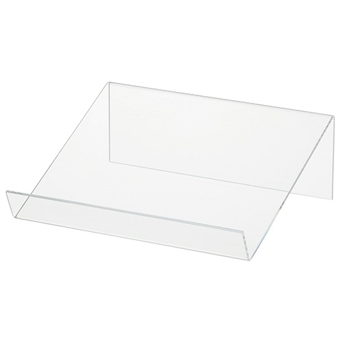 アスト アクリル 商品ディスプレイ台(ローワイド) M 744343 1個（ご注文単位1個）【直送品】