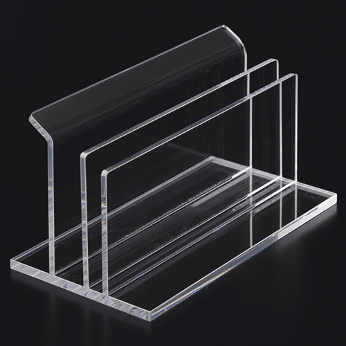 アスト アクリル製 メニュースタンド ダブル 741844 1個（ご注文単位1個）【直送品】