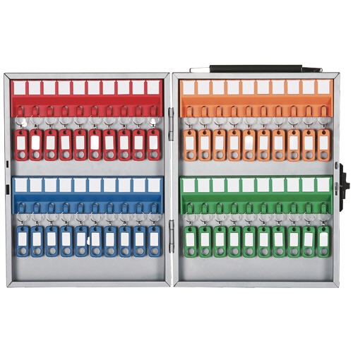 カール事務器 キーボックス 40個吊 シルバー CKB-40-S 1個(ご注文単位1個)【直送品】