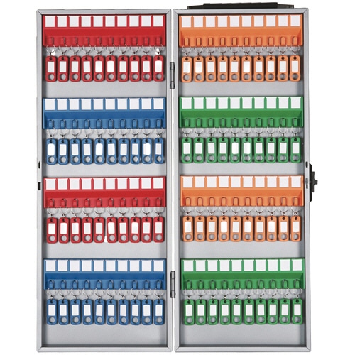 カール事務器 キーボックス 80個吊 シルバー CKB-80-S 1個(ご注文単位1個)【直送品】