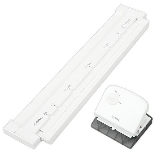 カール事務器 ゲージパンチ ホワイト GP-J2630-W 1台（ご注文単位1台）【直送品】