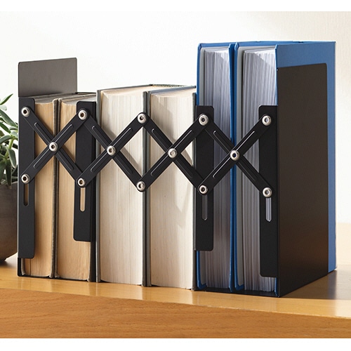 カール事務器 ブックエンド 大 ブラック ALB-77-K 1台(ご注文単位1台)【直送品】