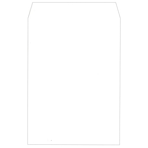 キングコーポレーション ソフトカラー封筒 角2 100g/㎡ ホワイト 業務用パック 160207 500枚/箱（ご注文単位1箱）【直送品】