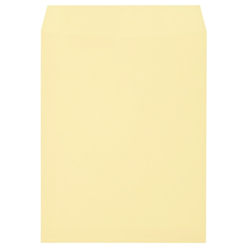 キングコーポレーション ソフトカラー封筒 角3 100g/㎡ クリーム K3S100C 100枚/袋（ご注文単位1袋）【直送品】
