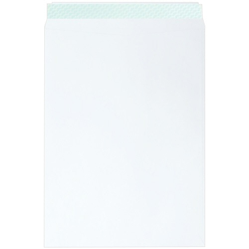 キングコーポレーション ホワイト封筒 角形A4 80g/㎡ 〒枠なし テープ付 KA4W80Q100 100枚/袋（ご注文単位1袋）【直送品】