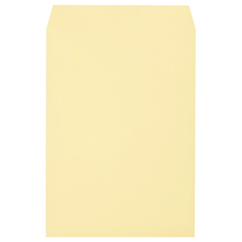 キングコーポレーション ワンタッチテープ付ソフトカラー封筒 角2 100g/㎡ クリーム K2S100CQ50 50枚/袋（ご注文単位1袋）【直送品】
