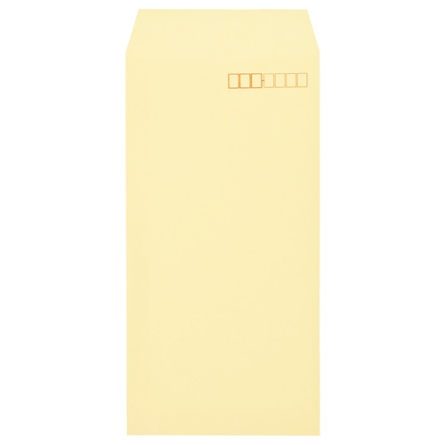キングコーポレーション ワンタッチテープ付ソフトカラー封筒 長3 80g/㎡ 〒枠あり クリーム N3S80CQ50 50枚/袋（ご注文単位1袋）【直送品】