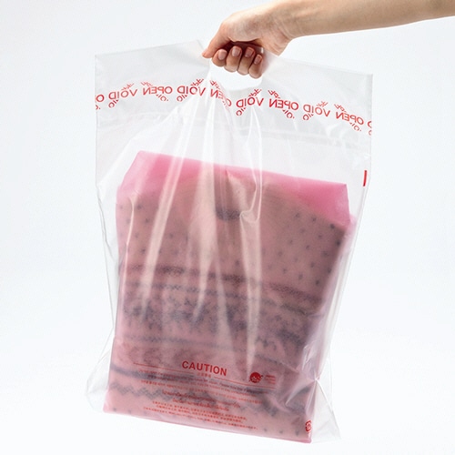 クルー 持ち手つき免税袋 LLサイズ CW0060 50枚/袋(ご注文単位1袋)【直送品】