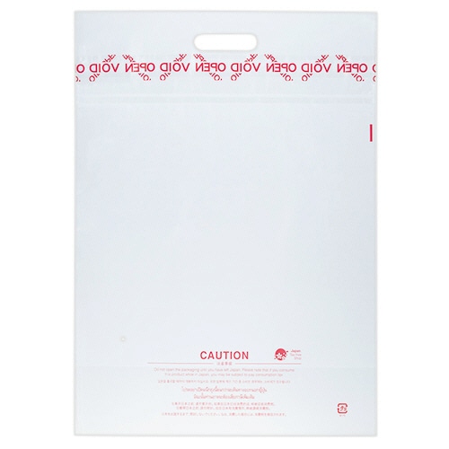 クルー 持ち手つき免税袋 Mサイズ CW0058 50枚/袋(ご注文単位1袋)【直送品】