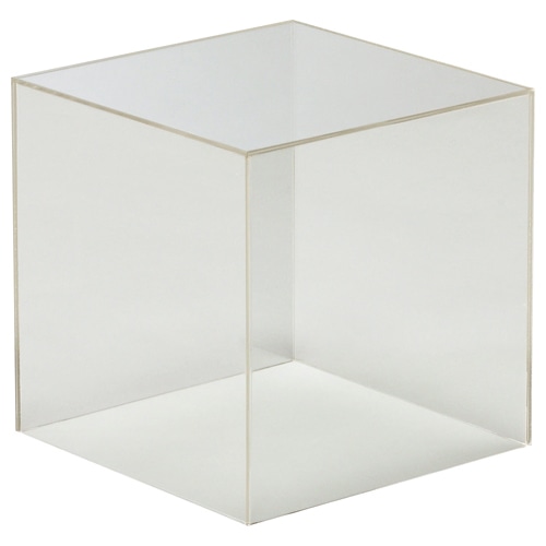 クルーズ アクリルボックス5面体 クリア 20cm角 AB-200 1個(ご注文単位1個)【直送品】