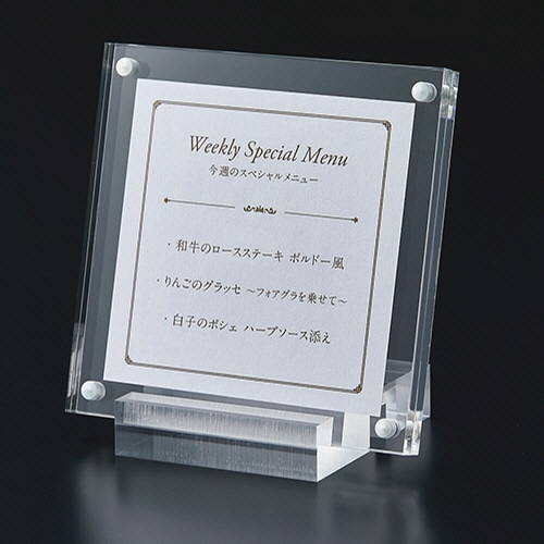 クルーズ アクリルマグネットフレーム 正方形 CRJ88001 1個(ご注文単位1個)【直送品】