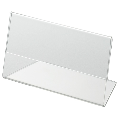 クルーズ アクリル製カード立て L型 小 110×61mm CRL791011 10個/セット(ご注文単位1セット)【直送品】
