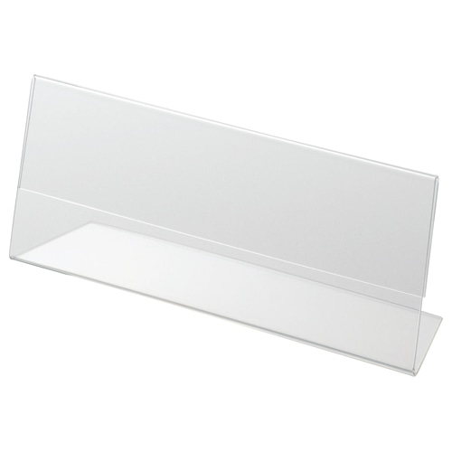 クルーズ アクリル製カード立て L型 大 200×76mm CRL791035 10個/セット(ご注文単位1セット)【直送品】