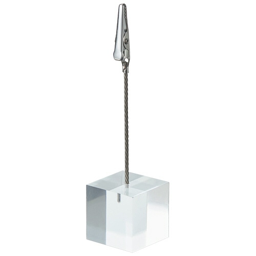 クルーズ クリップスタンド アクリル S-600 1個（ご注文単位1個）【直送品】