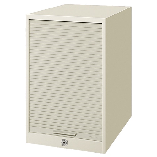 コクヨ シャッターケース 透明プラスチック引き出しタイプ A4タテ 7段 ライトグレー SC-G7M 1台(ご注文単位1台)【直送品】