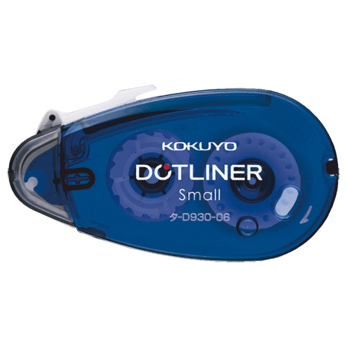 コクヨ テープのり ドットライナースモール 6mm×13m 青 タ-D930-06B 1個（ご注文単位1個）【直送品】