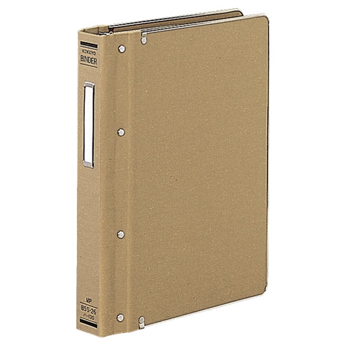 コクヨ バインダーMP(布貼り) B5タテ 26穴 200枚収容 背幅52mm ふち金付き ハ-120 1冊（ご注文単位1冊）【直送品】