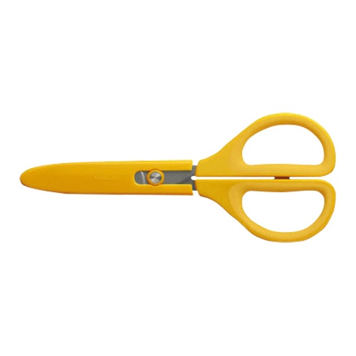 コクヨ ハサミ(サクサ) グルーレス刃 刃渡り65mm 黄 ハサ-P280Y 1本（ご注文単位1本）【直送品】