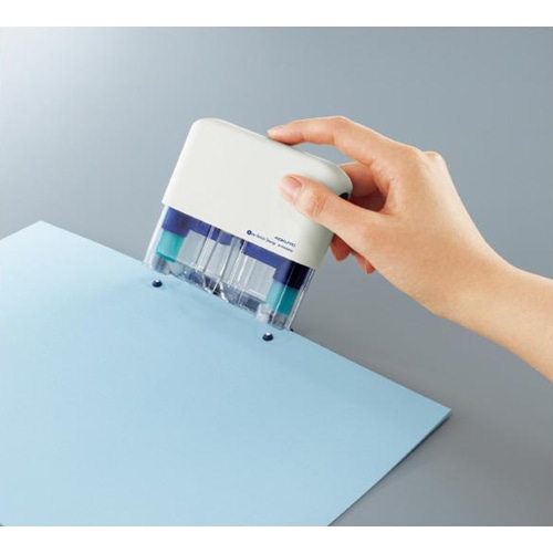 コクヨ ビニールパッチホルダー(ワンパッチスタンプ) 2穴タイプ タ-PSM20B 1個(ご注文単位1個)【直送品】