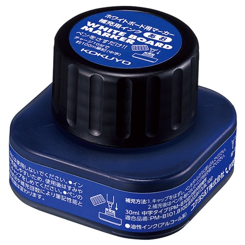 コクヨ ホワイトボードマーカー補充用インク 青 PMR-B10B 1本（ご注文単位1本）【直送品】