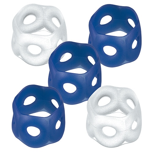 コクヨ リング型紙めくり(メクリン) M ネイビー・クリア メク-21DB 5個/袋(ご注文単位1袋)【直送品】