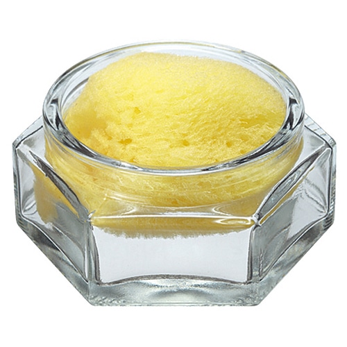 コクヨ 事務用海綿 ガラス容器付 メク-10 1個(ご注文単位1個)【直送品】