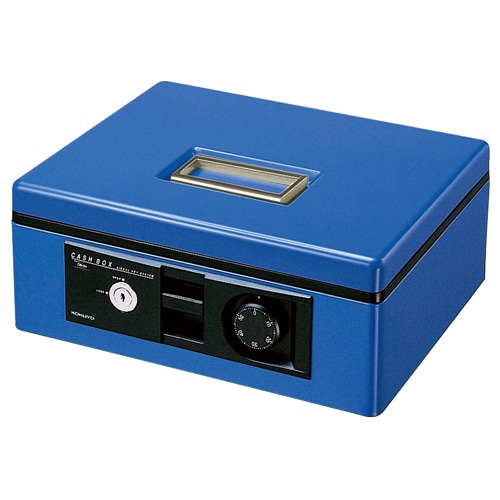 コクヨ 手提げ金庫(ダイヤル錠付) B5 W318×D257×H128mm 青 CB-12B 1台（ご注文単位1台）【直送品】