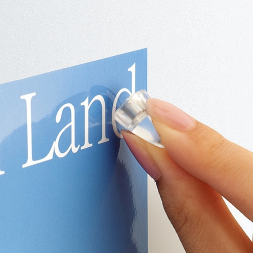 コクヨ 超強力カラーマグネット＜ネオマグ＞ ピンタイプ φ11×16mm 透明ピンク マク-1010NTP 8個/袋（ご注文単位1袋）【直送品】