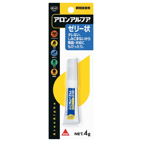 コニシ アロンアルフア ゼリー状 4g #31303 1個(ご注文単位1個)【直送品】