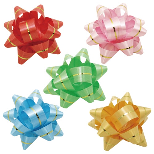ササガワ リボンフラワー 小 混色 38-2500 1パック(ご注文単位1パック)【直送品】