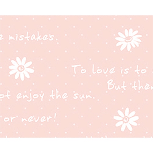 ササガワ 包装紙 フラワーレターP 半才判 49-1524 50枚/袋（ご注文単位1袋）【直送品】