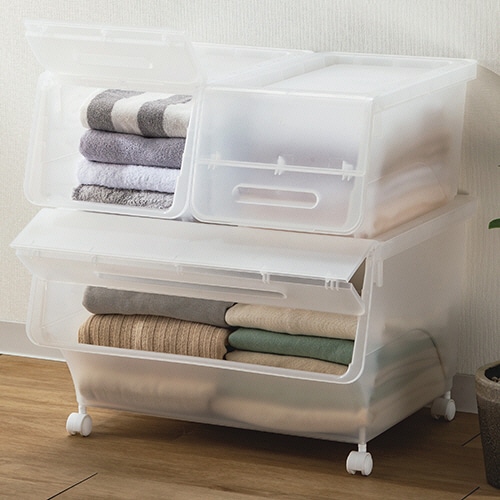 サンカ squ+ ナチュラ フロック 深型スリム クリア NFR-S30CL 1個(ご注文単位1個)【直送品】