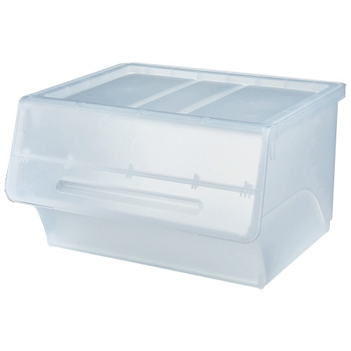 サンカ squ+ ナチュラ フロック 深型ワイド クリア NFR-W30CL 1個(ご注文単位1個)【直送品】