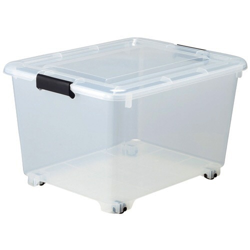 サンカ コロ付クリアボックス Y-8050 10個/セット(ご注文単位1セット)【直送品】