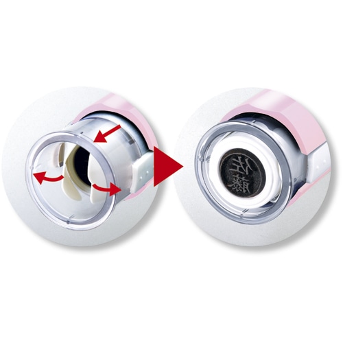 シヤチハタ キャップレス9 リール式(メールオーダー式) ペールピンク XL-CR2/MO 1個(ご注文単位1個)【直送品】