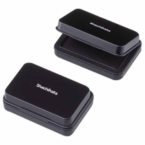 シヤチハタ スタンプ台 小形 黒 HGN-1-K 1個(ご注文単位1個)【直送品】