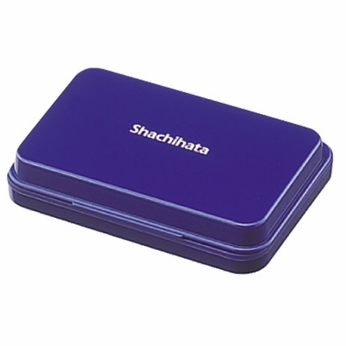 シヤチハタ スタンプ台 小形 藍色 HGN-1-B 1個(ご注文単位1個)【直送品】