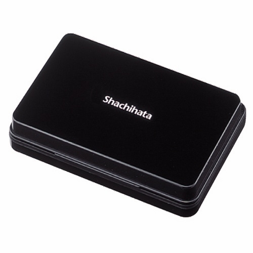 シヤチハタ スタンプ台 大形 黒 HGN-3-K 1個(ご注文単位1個)【直送品】