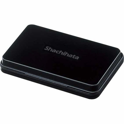 シヤチハタ スタンプ台 中形 黒 HGN-2-K 3個/セット(ご注文単位1セット)【直送品】