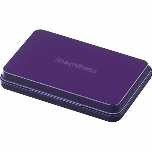 シヤチハタ スタンプ台 中形 紫 HGN-2-V 3個/セット(ご注文単位1セット)【直送品】