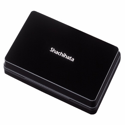 シヤチハタ スタンプ台 特大形 黒 HGN-4-K 1個(ご注文単位1個)【直送品】