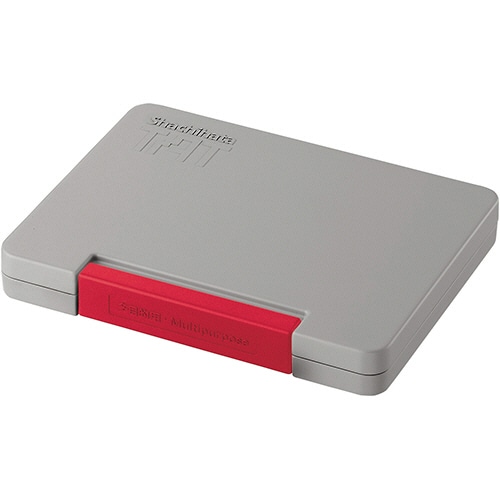 シヤチハタ 強着スタンプ台 タート(多目的用) 大形 赤 ATGA-3-R 1個(ご注文単位1個)【直送品】