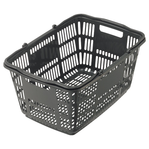 スーパーメイト ショッピングバスケット 33L ダークグレー CB-33EGU 1個（ご注文単位1個）【直送品】