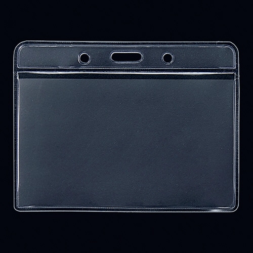 スマートサプライ 抗菌 名札用ケース(チャック無) UB-NC10 10枚/袋（ご注文単位1袋）【直送品】