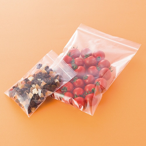 セイニチ ユニパック チャック付 ポリエチレン ヨコ340×タテ480×厚み0.08mm L-8 100枚/袋(ご注文単位1袋)【直送品】